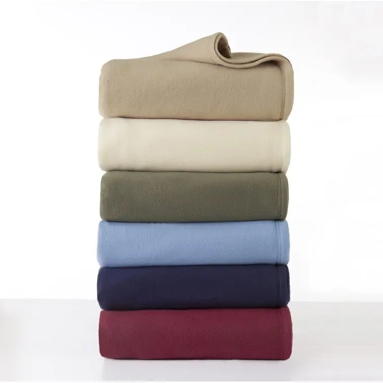 Wholesale Soft Custom Logo Lightweight Hospital Aircraft Polar Fleece Blankets Emergency Care