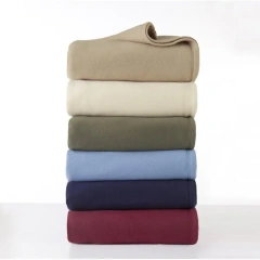Wholesale Soft Custom Logo Lightweight Hospital Aircraft Polar Fleece Blankets Emergency Care