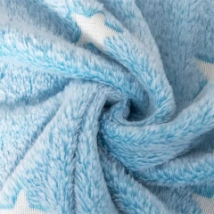 Cheap wholesale christmas glow in the dark winter small fleece throw blankets queen size soft fuzzy kids blanket manufacturer