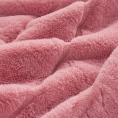 Winter Sherpa Blanket Throw Portable Soft Wool with Custom Logo Knitted Faux Fur and Fleece for Home Car Office Chair Plane