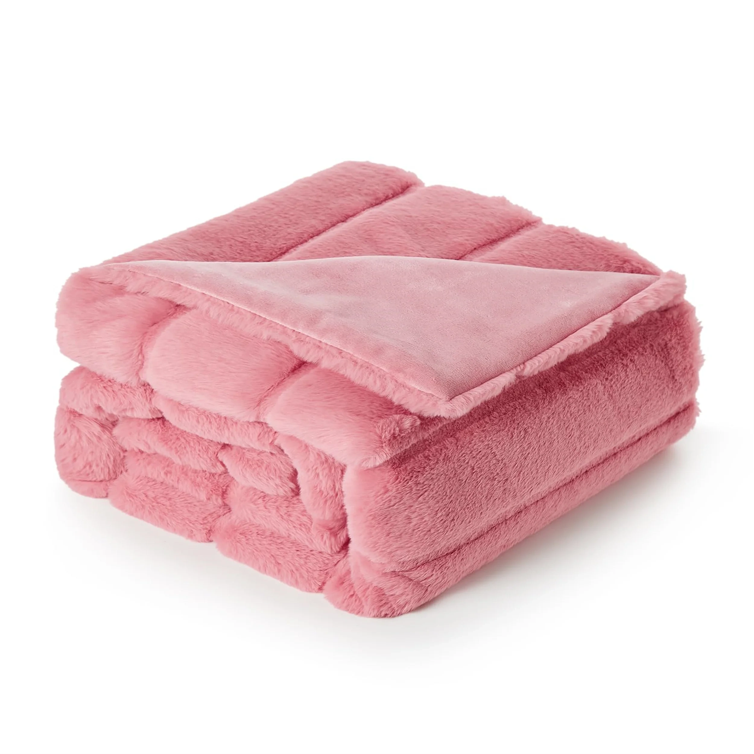 Winter Sherpa Blanket Throw Portable Soft Wool with Custom Logo Knitted Faux Fur and Fleece for Home Car Office Chair Plane