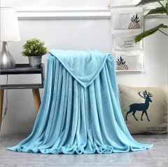 Small size Soft flannel fleece blanket plain fleece baby blanket READY TO SHIP
