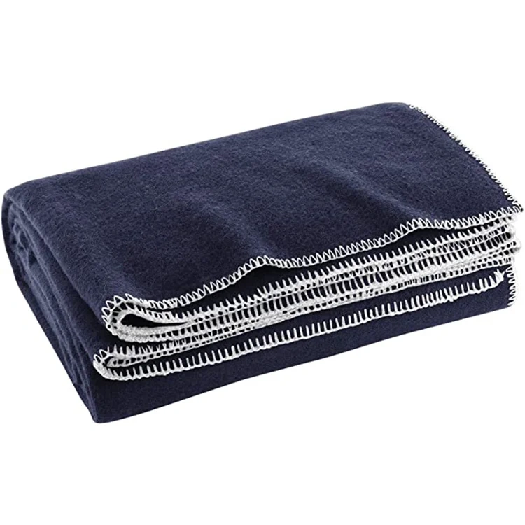 Wholesale Chinese Wool Emergency Wool Blanket Waterproof Waterproof Wool Blanket For Camping