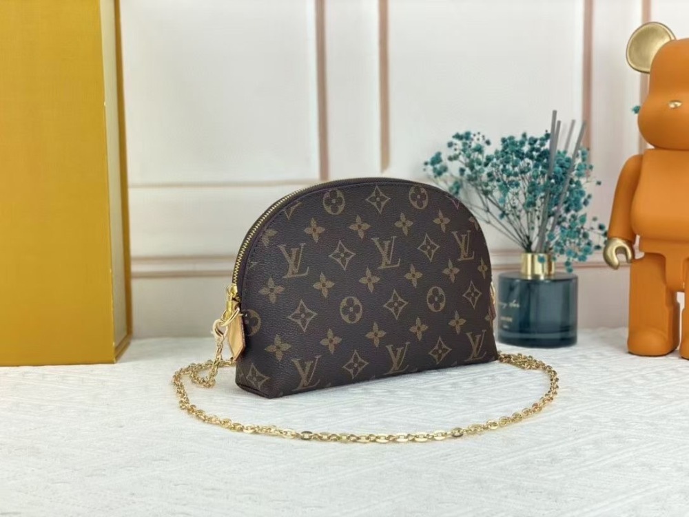 M47515 High Quality Cosmetic Bags Luxurys Tote Womens Men Clutch Fashion Make Up Chain Bags