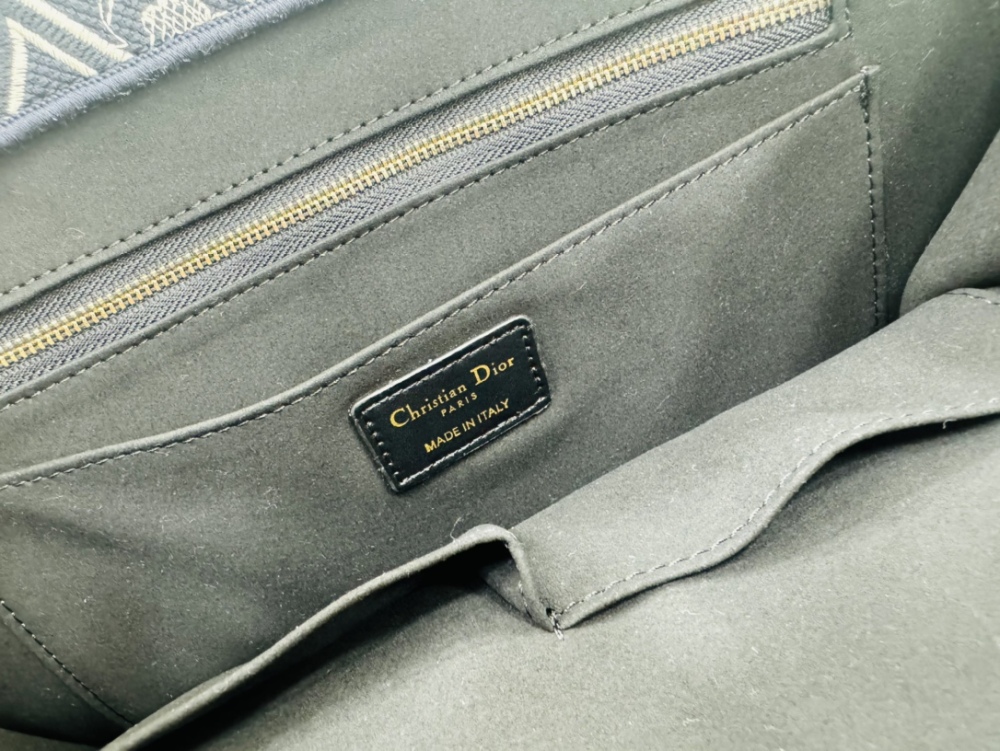 Classical Fashion Blue Tiger Mens Women Dior 8833 Big Capacity 3 Sizes Shopping Tote Bags