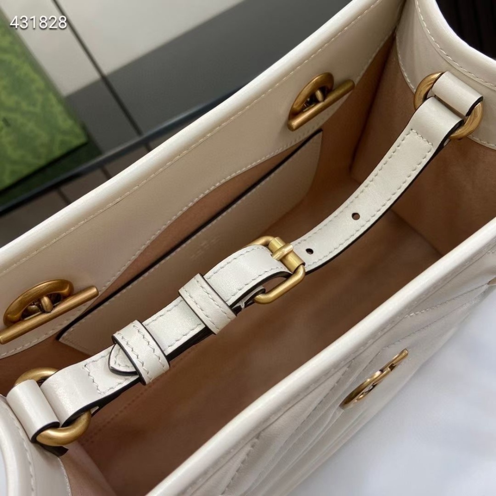 Classical Fashion GG MarmontMens Women Big Capacity 779727 Luxurys Shopping Tote Bags