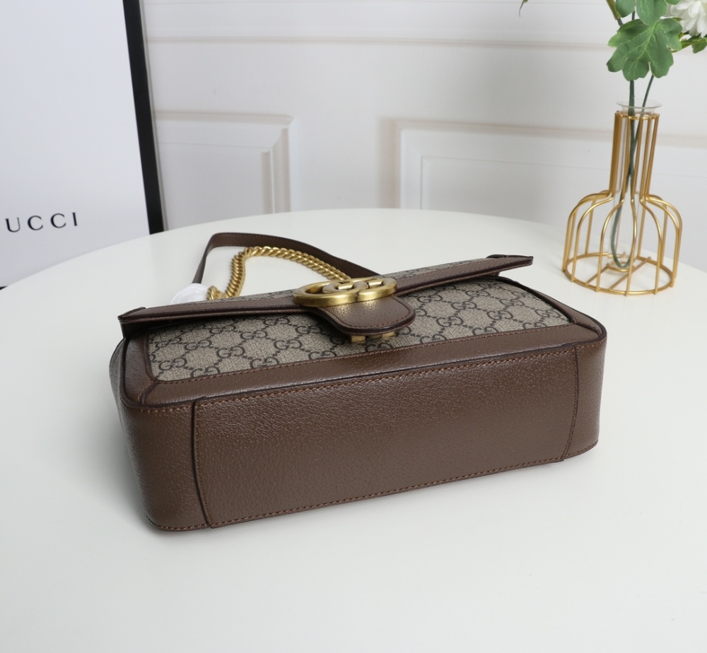 High Quality Women Designer Fashion 446744 Leather All-match Ladies Gucci Shoulder Bags