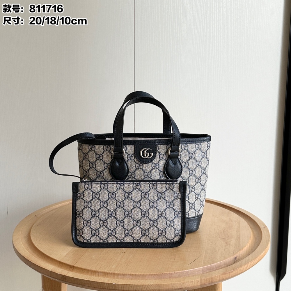GG 811716 Ophidia Mini Tote Classical Fashion Mens Women Tote Bags 22X18X10cm