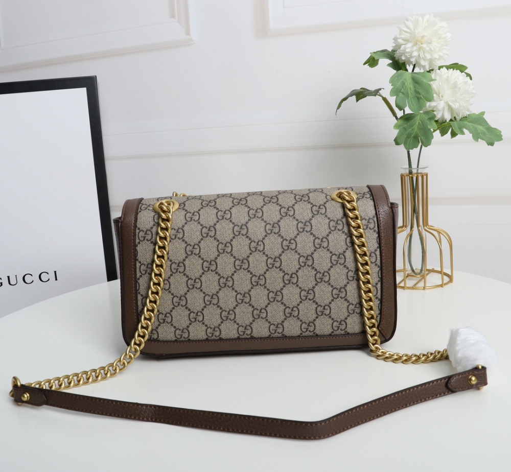 High Quality Women Designer Fashion 446744 Leather All-match Ladies Gucci Shoulder Bags