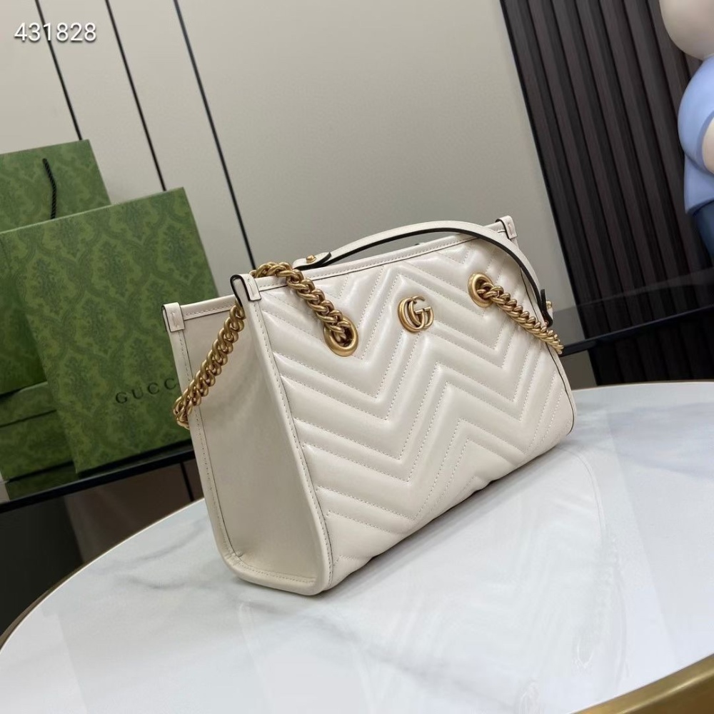 Classical Fashion GG MarmontMens Women Big Capacity 779727 Luxurys Shopping Tote Bags