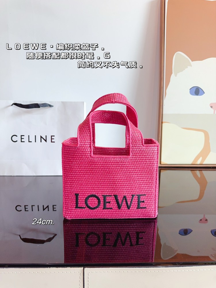 Summer Straw Totes Bags Beach Leather Shopping Bags Handbags Wamens Totes Bag