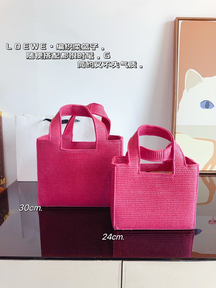 Summer Straw Totes Bags Beach Leather Shopping Bags Handbags Wamens Totes Bag
