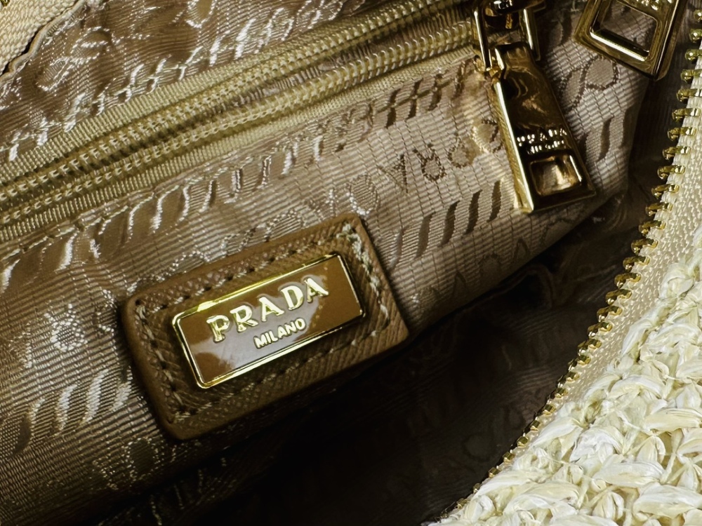 Half Moon Wool Knitting  Luxury Prada Hobo Soft Combo Women Beach Designer Shoulder Bags