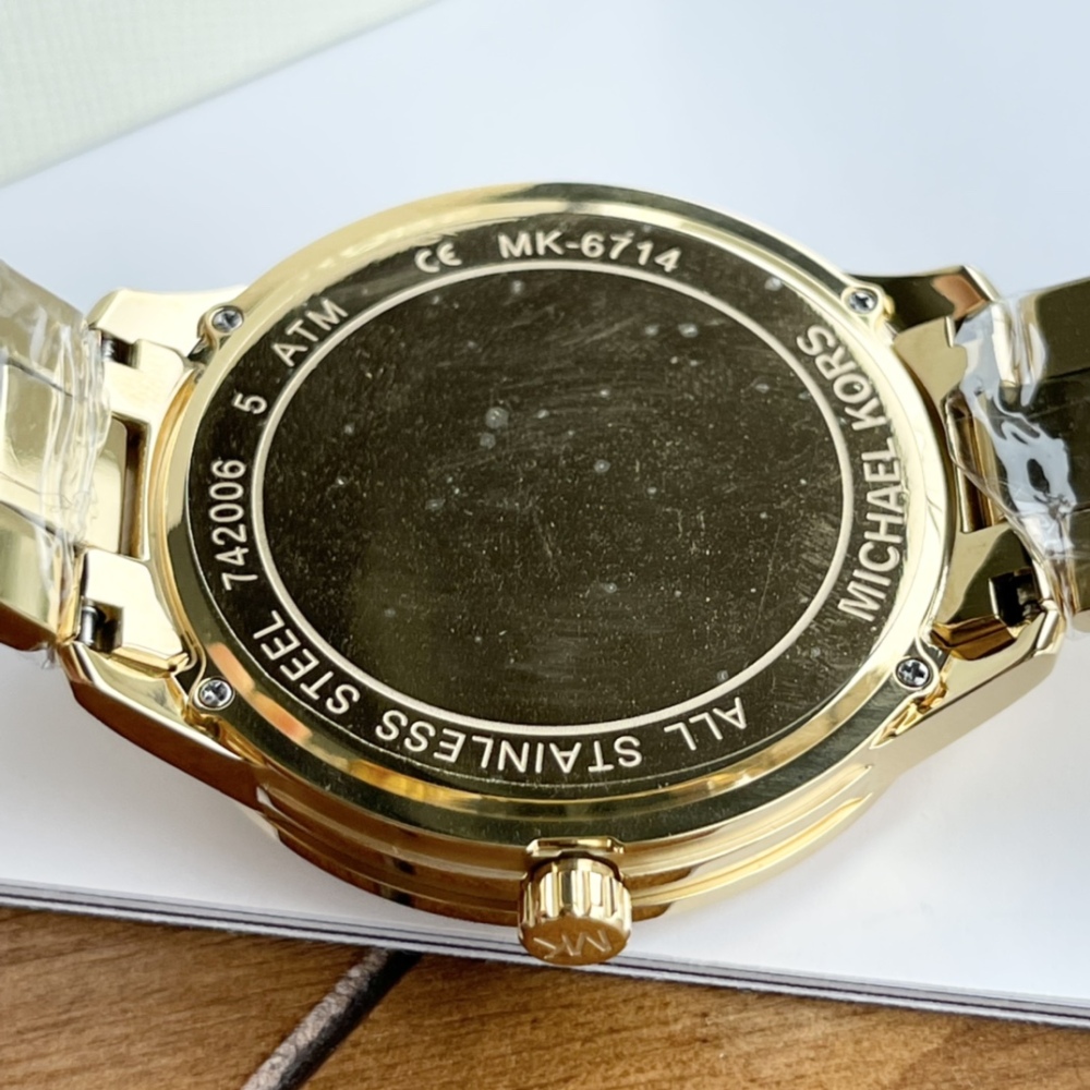 MK MK6714 Fashion Classic Business Mens Wristwatches Luxury Sale Women 43mm Watches
