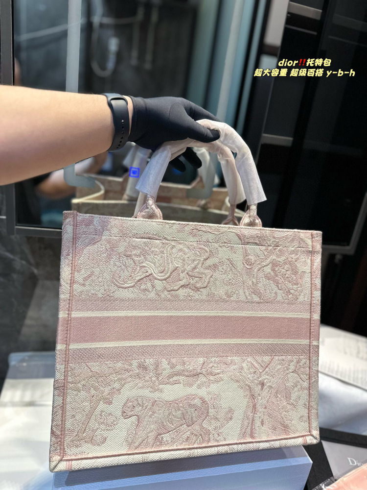 DIO Book Tote Classical Fashion Tiger Women Men Canvas Big Capacity 3 Sizes Shopping Totes Bags