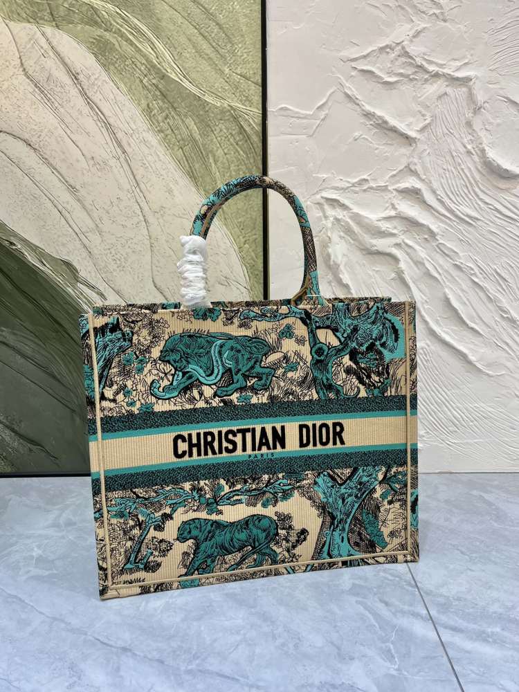 DIO Book Tote Classical Fashion Tiger Women Men Canvas Big Capacity 3 Sizes Shopping Totes Bags