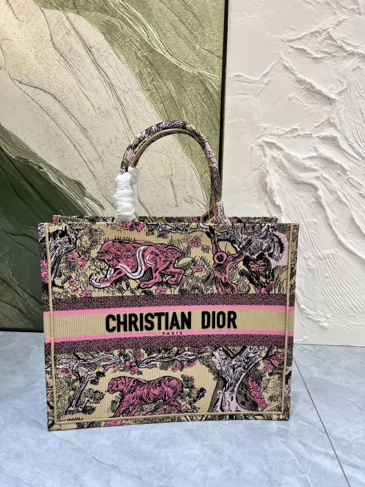 DIO Book Tote Classical Fashion Tiger Women Men Canvas Big Capacity 3 Sizes Shopping Totes Bags