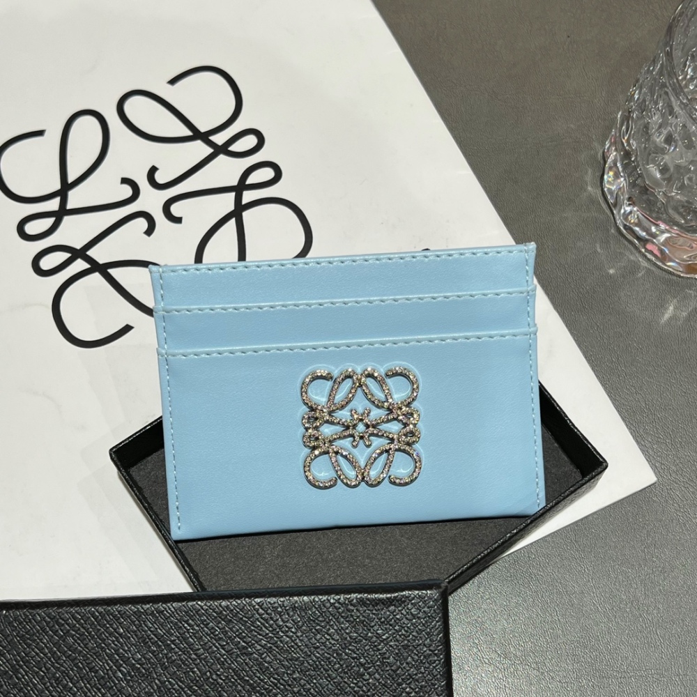Loew Classical Women Card Holder Key Luxury Leather Coin Purses Fashion Men's Business Credit Wallets