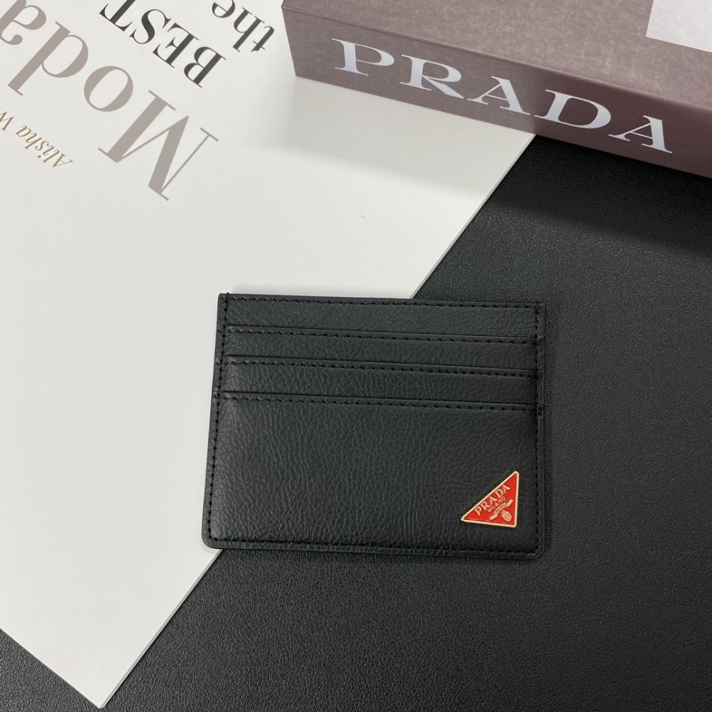 Pra Classical Women Card Holder Key Luxury Cychee Pattern Coin Purses Fashion Men's Business Credit Wallets