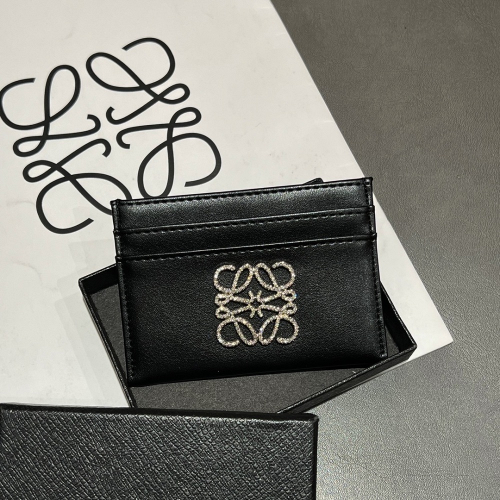 Loew Classical Women Card Holder Key Luxury Leather Coin Purses Fashion Men's Business Credit Wallets