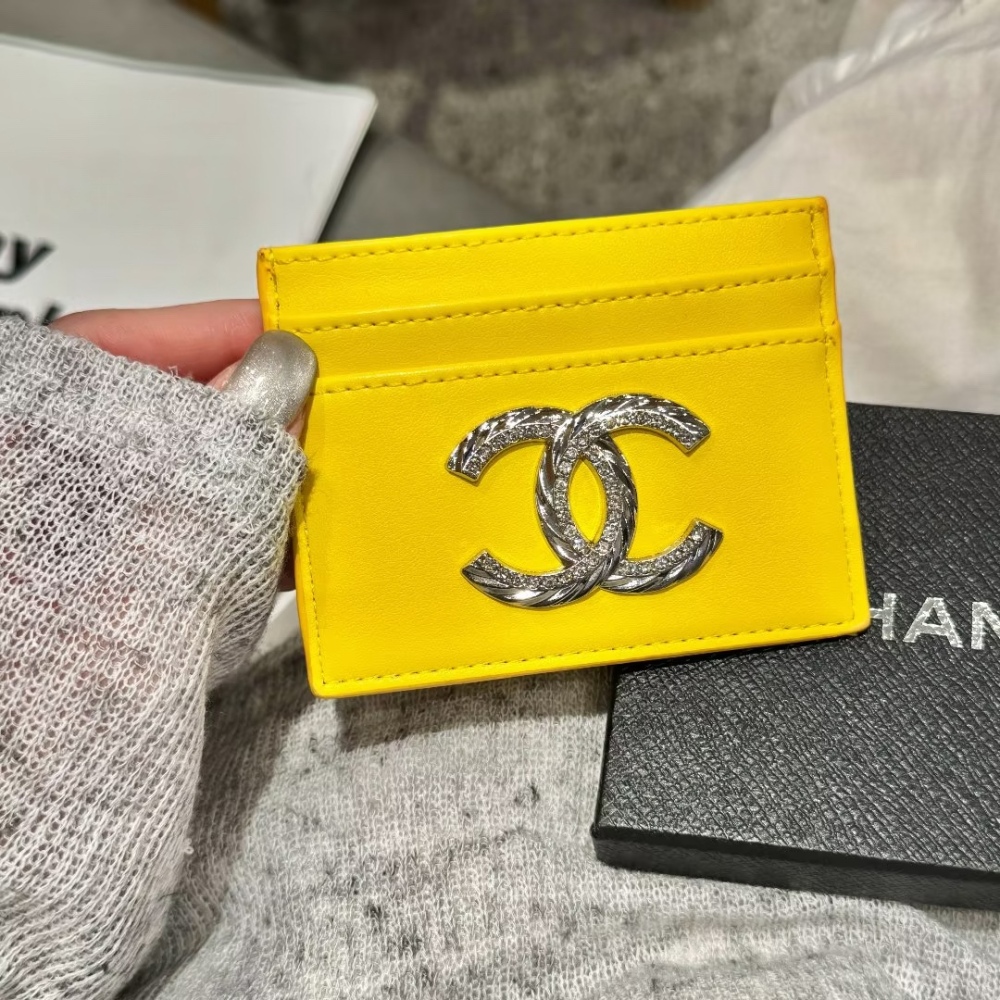 Chane Classical Women Card Holder Key Luxury Vintage Denim Coin Purses Fashion Men's Business Credit Wallets