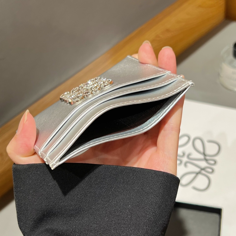 Loew Classical Women Card Holder Key Luxury Leather Coin Purses Fashion Men's Business Credit Wallets