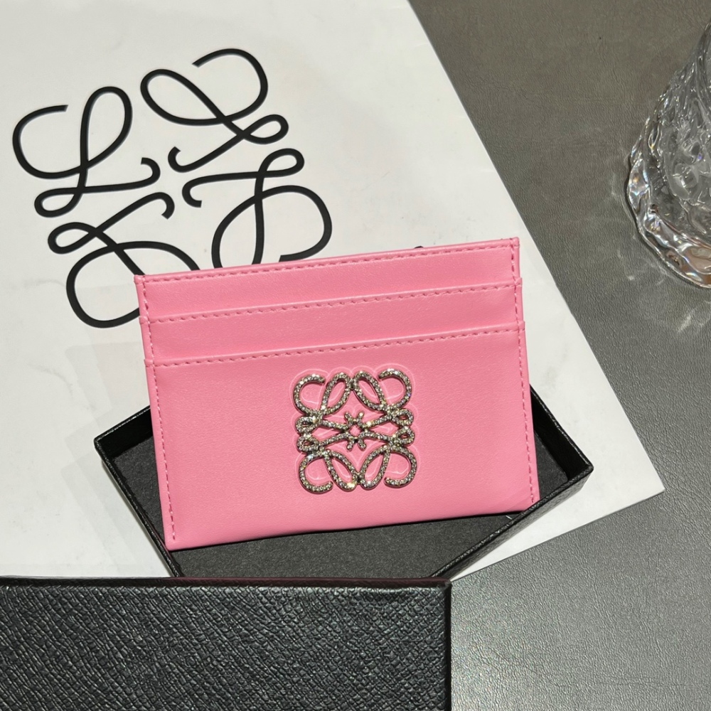 Loew Classical Women Card Holder Key Luxury Leather Coin Purses Fashion Men's Business Credit Wallets