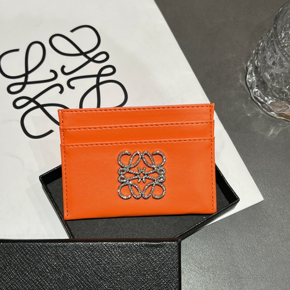 Loew Classical Women Card Holder Key Luxury Leather Coin Purses Fashion Men's Business Credit Wallets