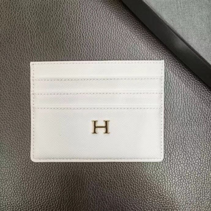 Herm Classical Women Card Holder Key Luxury Leather Coin Purses Fashion Men's Business Credit Wallets