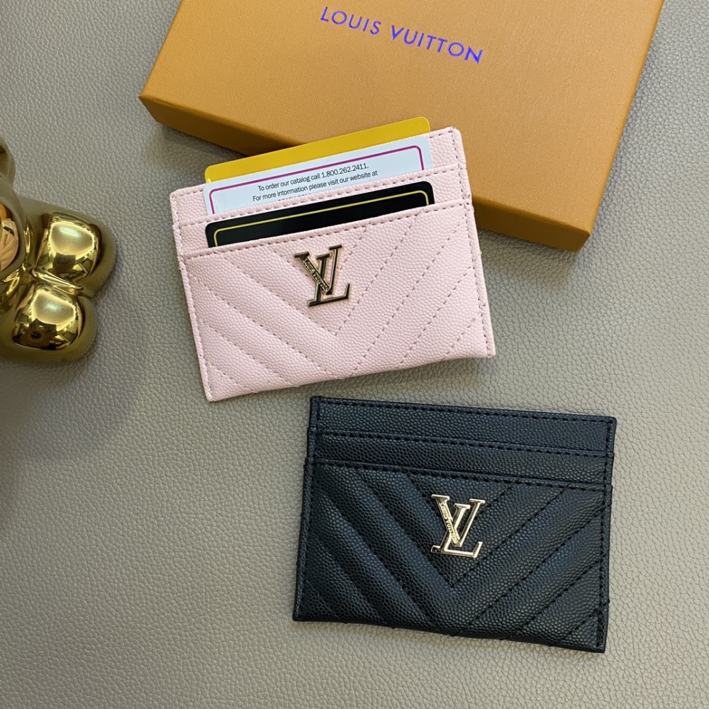 LV Classical Women Card Holder Key Luxury Leather Coin Purses Fashion Men's Business Credit Wallets