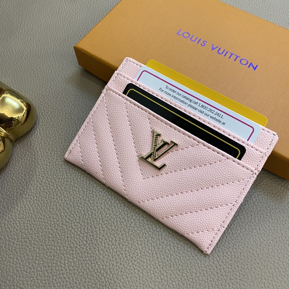 LV Classical Women Card Holder Key Luxury Leather Coin Purses Fashion Men's Business Credit Wallets