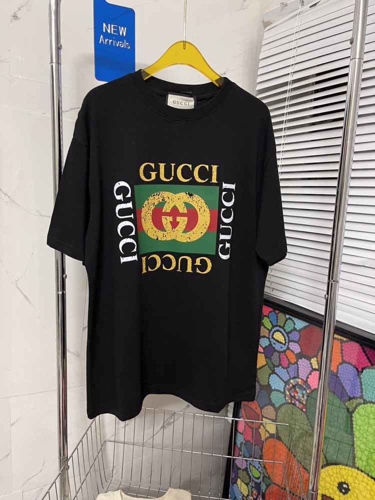 GUC Oversize Women's T Shirts Summer Spring Mens Clothing Tee Top Woman Tshirts Ladies Female White T-shirts