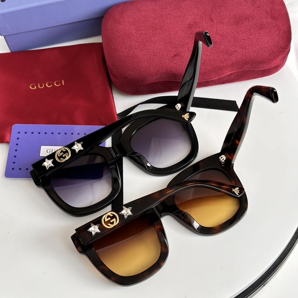 GG Sunglasses Fashion Designer Round Frame Sunglasses Classic Eyeglasses Outdoor Beach Sun Glasses For Man Woman