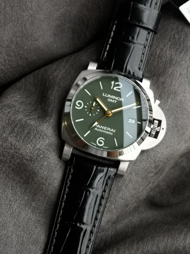 PANE Fashion Mens Casual Daily Watches 44mm Luxury Mechanical Watch Designer Rubber Band Wristwatch