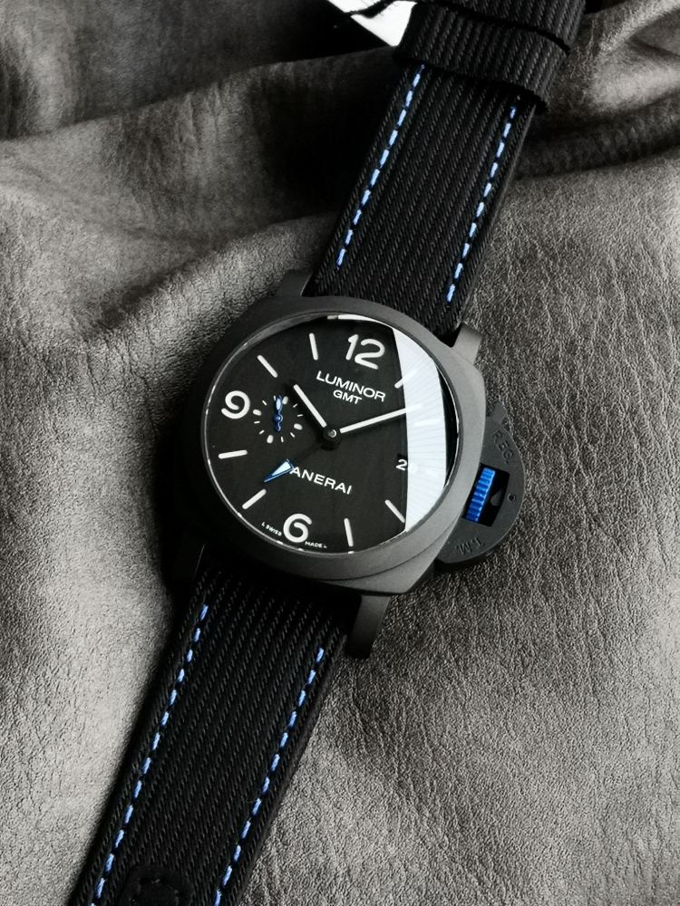 PANE Fashion Mens Casual Daily Watches 44mm Luxury Mechanical Watch Designer Rubber Band Wristwatch