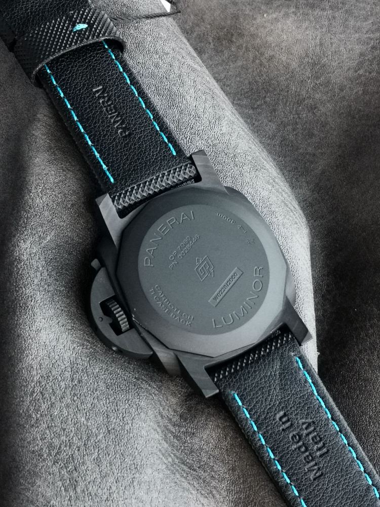 PANE Fashion Mens Casual Daily Watches 44mm Luxury Mechanical Watch Designer Rubber Band Wristwatch