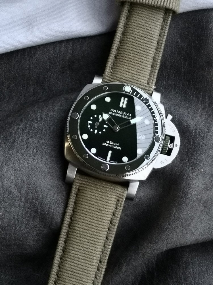 PANE Fashion Mens Casual Daily Watches 44mm Luxury Mechanical Watch Designer Rubber Band Wristwatch