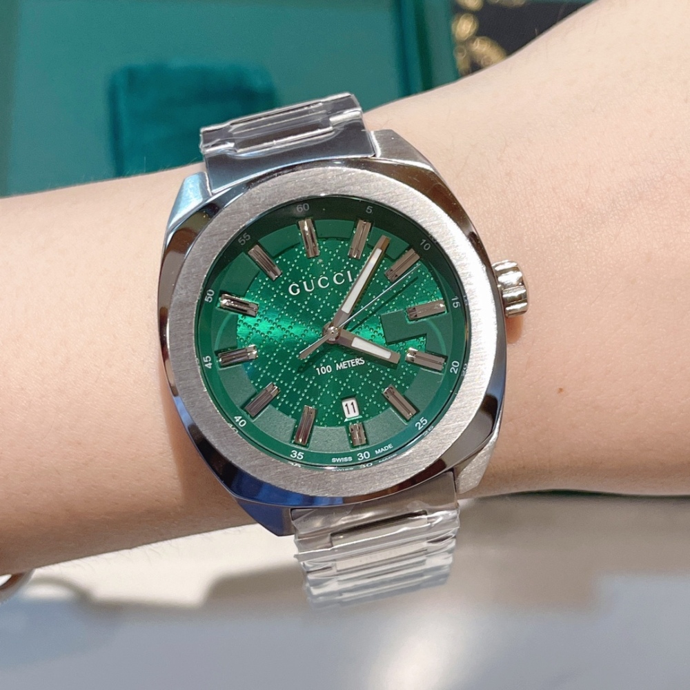 GUC 40mm Womens Fashion Owl Watches G-TIMELESS Stainless Strap with Quartz Movement Mens Wristwatch