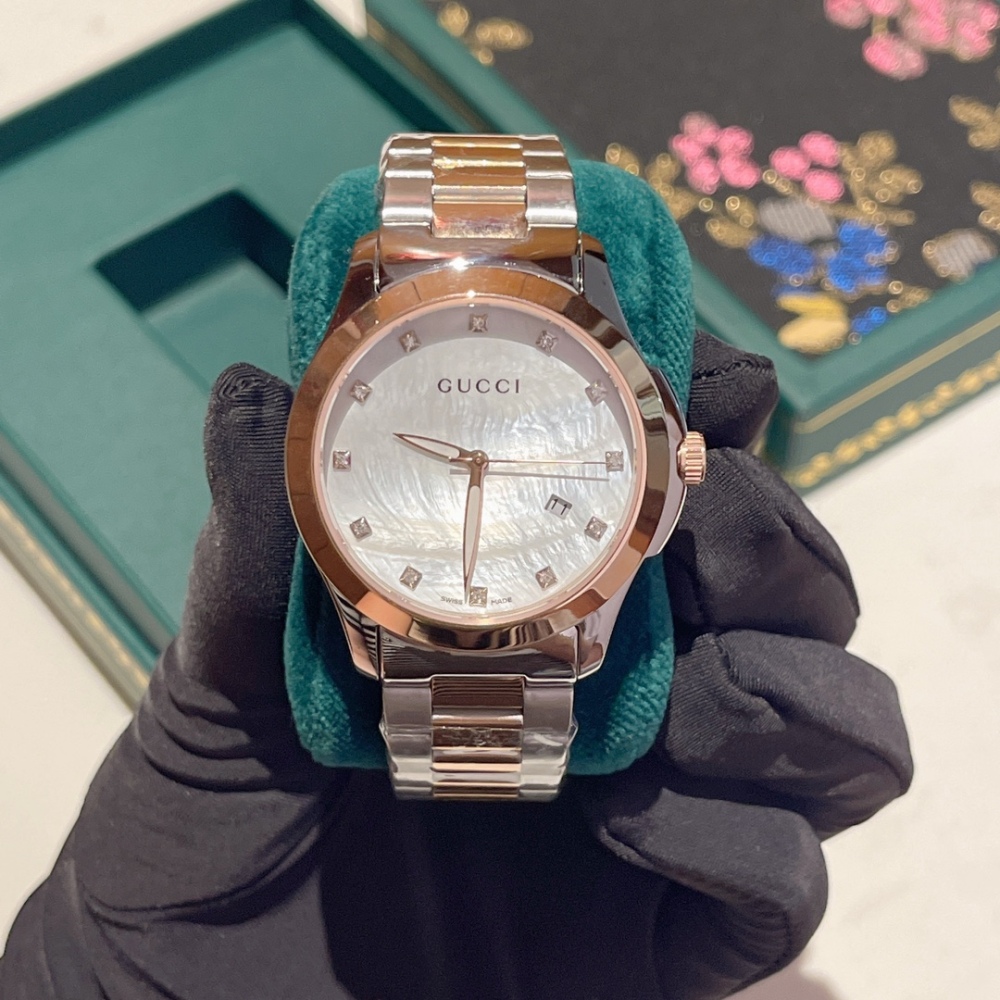 GUC 28/38mm Womens Fashion Mens Watches Luxury Stainless Strap with Quartz Movement Mens Wristwatch