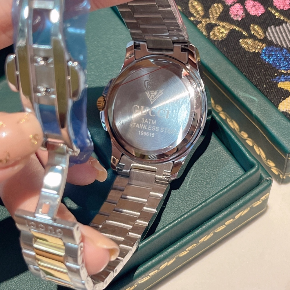 GUC 28/38mm Womens Fashion Mens Watches Luxury Stainless Strap with Quartz Movement Mens Wristwatch