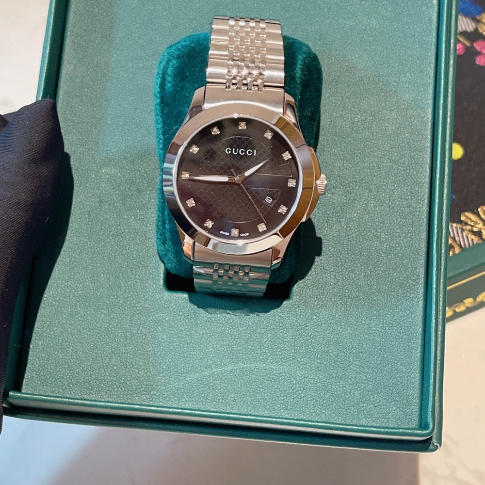 GUC 28/38mm Womens Fashion Mens Watches Luxury Stainless Strap with Quartz Movement Mens Wristwatch