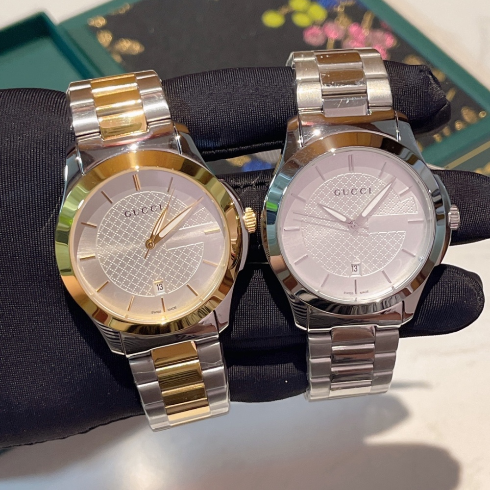 GUC 28/38mm Womens Fashion Mens Watches Luxury Stainless Strap with Quartz Movement Mens Wristwatch