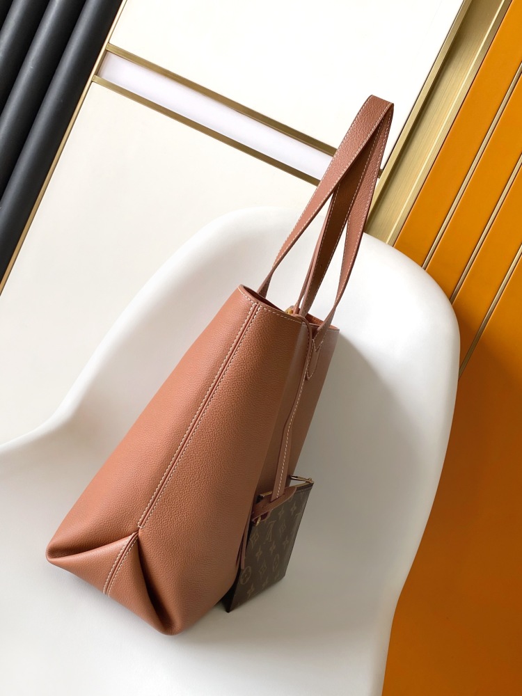 LV Hight Quality Hobo Bags Low Key Cabas Leather Fashion Famous Women's TTotes Bags