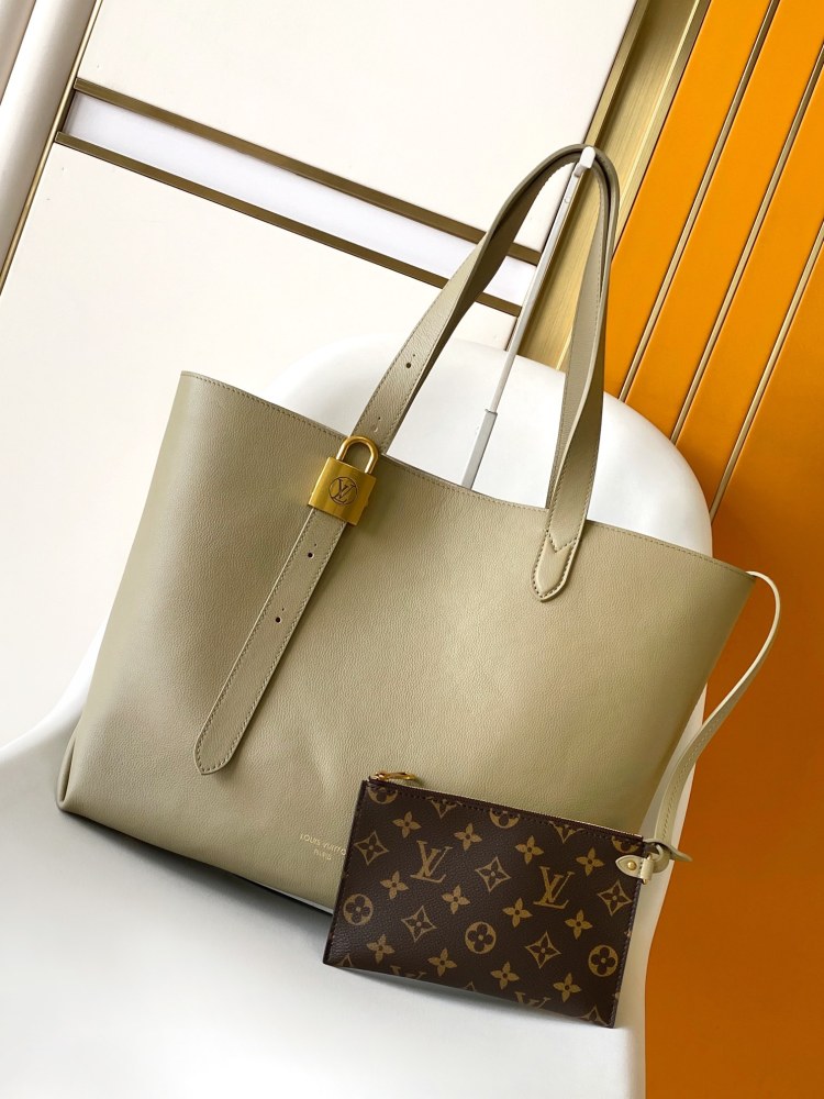 LV Hight Quality Hobo Bags Low Key Cabas Leather Fashion Famous Women's TTotes Bags