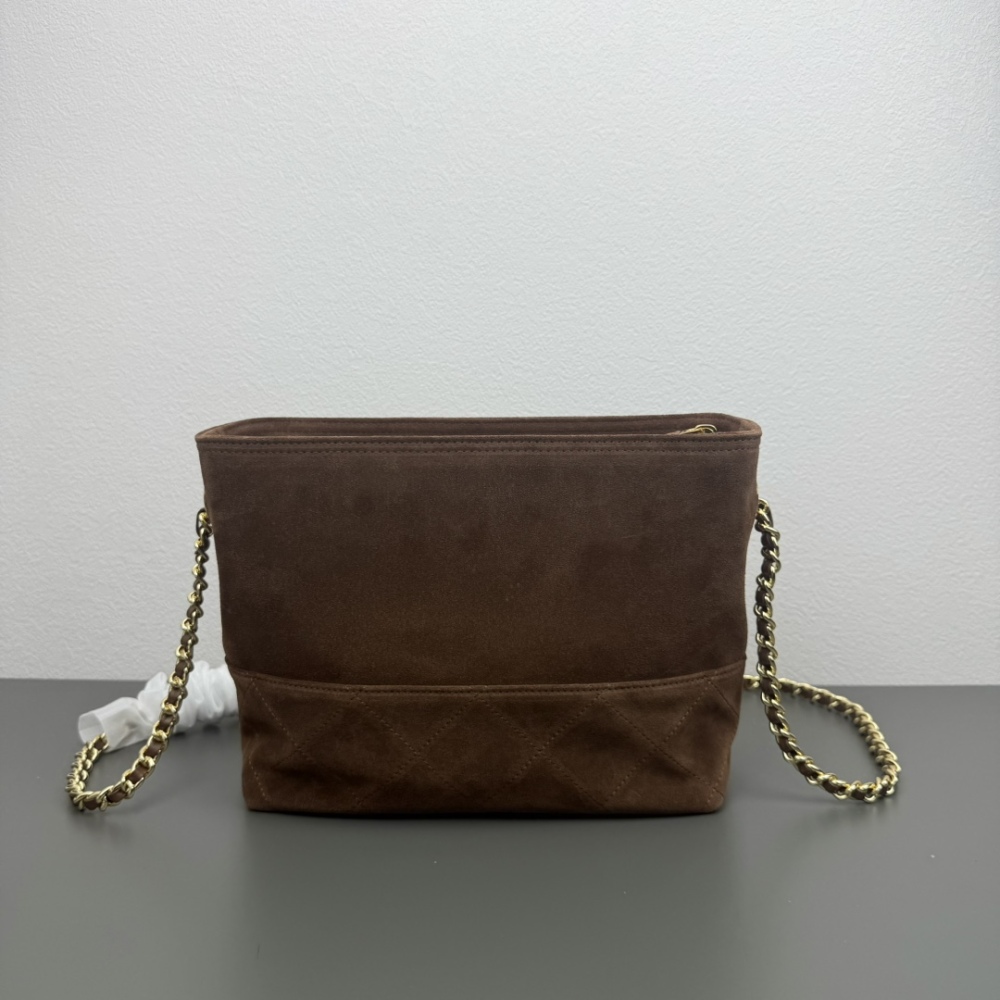PRA 25cm Fashion Brown Leather Womens Shoulder Bags Big Capacity High Quality Designer Bag