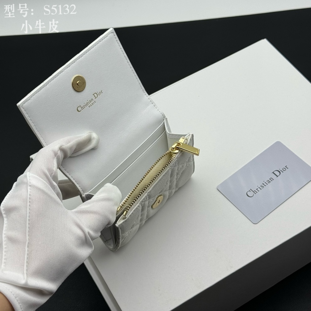 Dio Caro card clip CD logo Elegant Women's Card wallets