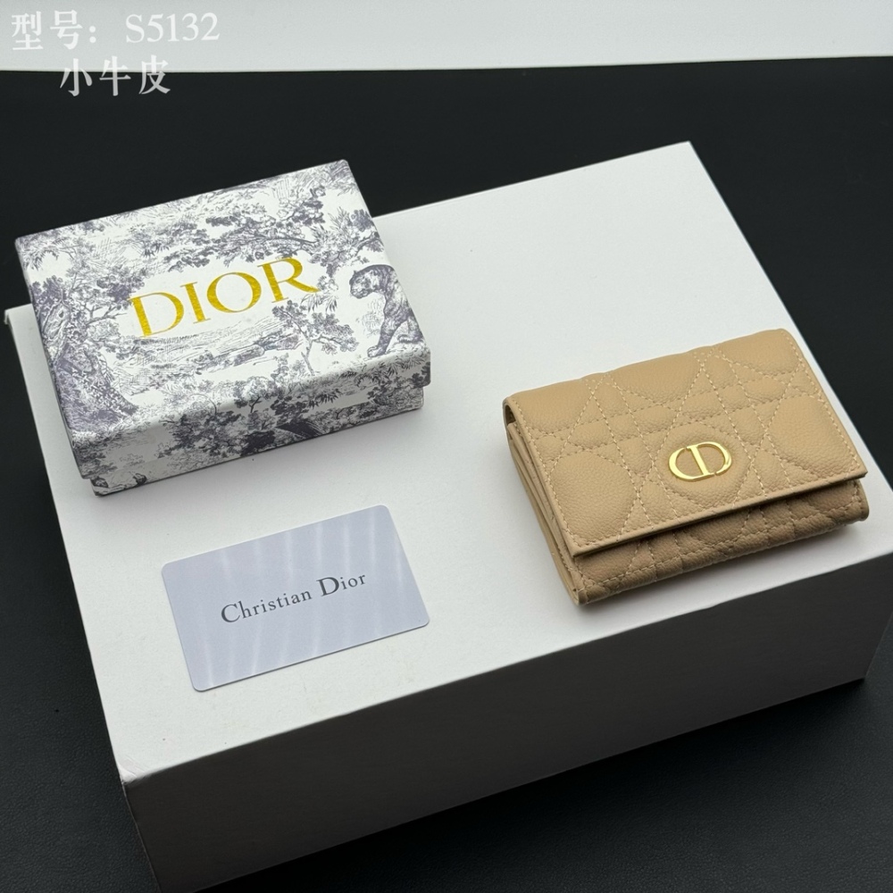 Dio Caro card clip CD logo Elegant Women's Card wallets