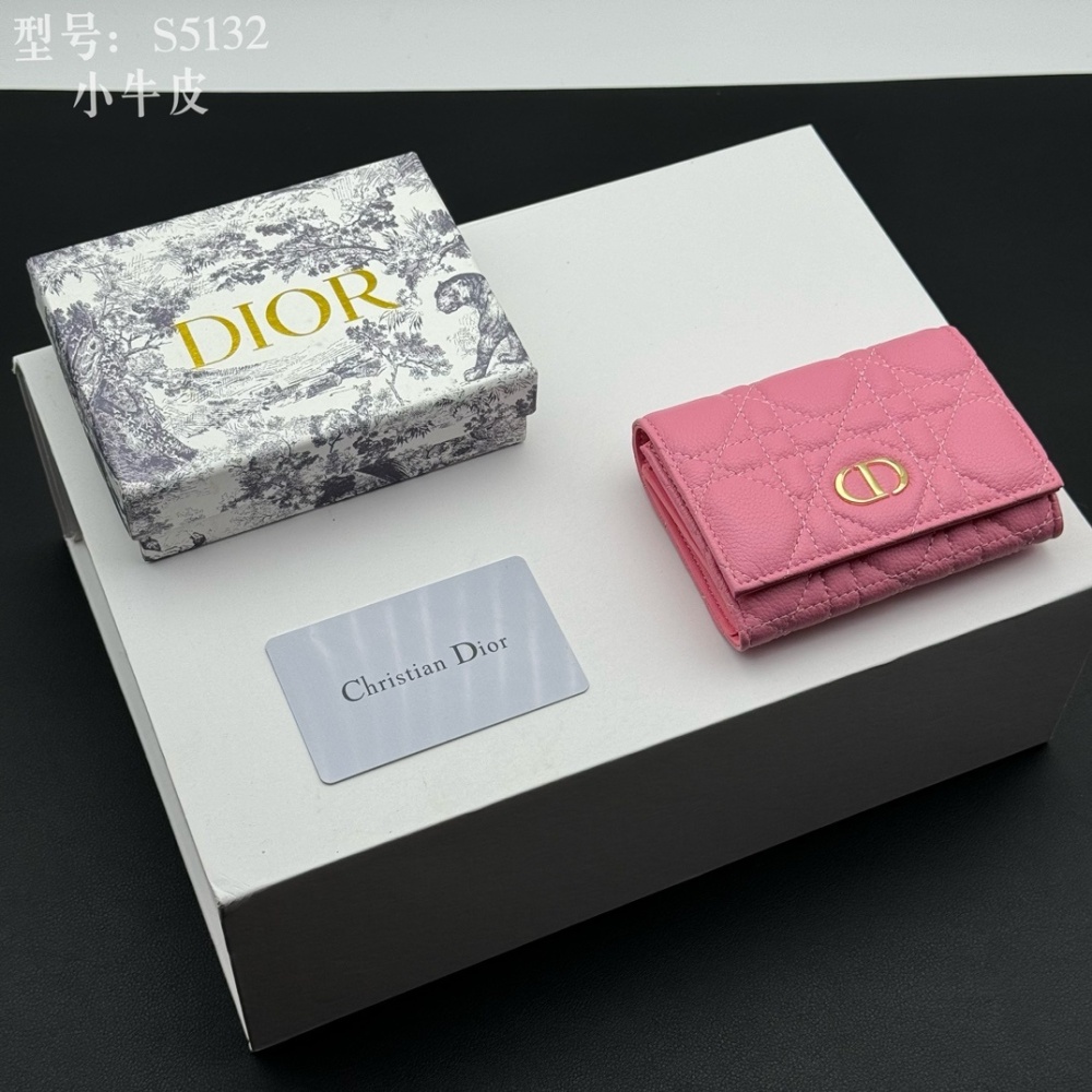 Dio Caro card clip CD logo Elegant Women's Card wallets