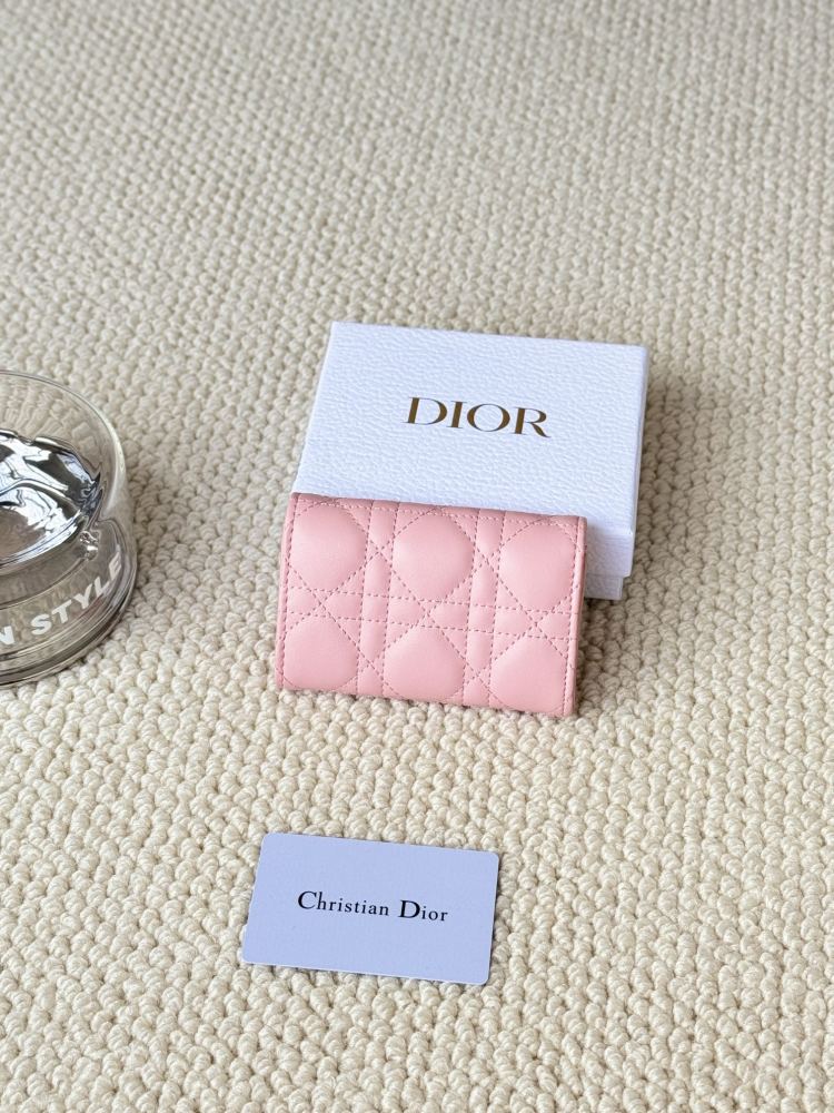 DIO Glycine Card holder Sheepskin compact women's wallet