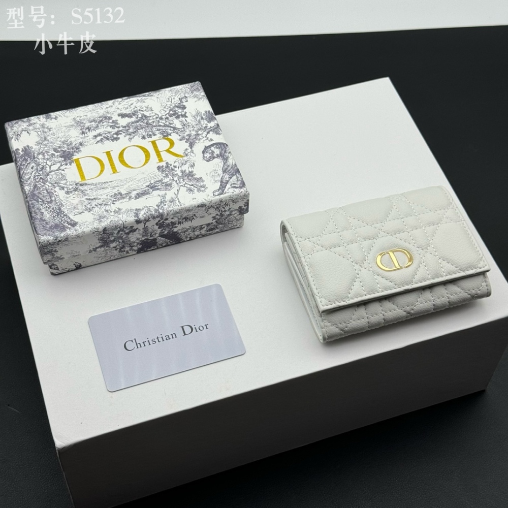 Dio Caro card clip CD logo Elegant Women's Card wallets